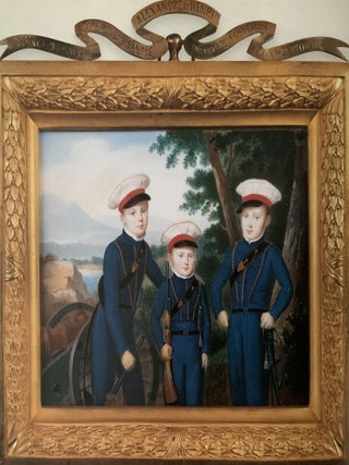 Semeinye relikvii imperatritsy: miniatiury iz "Portretnoi" Marii Fedorovny v Zimnem dvortse (Family relics of the empress: miniatures from Maria Fedorovna's portrait room in the Winter Palace) ; : " "