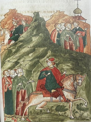 Litsevoe Zhitie sviatitelia Nikolaia Chudotvortsa iz Nikolo-Ugreshskogo monastyria. 17 vek (Illuminated ms. of the life of St. Nicholas the miracle-worker from the Nicholas-Ugresh Monastery, 17th c.).