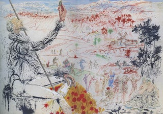 Ataka Don Kikhota. Dali: litografii. Zverev: zhivopis', grafika (Don Quixote's attack. Dali's lithographs. Zverev's painting and graphic art)