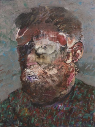 Adrian Geni. "Ia obratil svoe litso..." / Adrian Ghenie. " I have turned my only face..."; . " ".