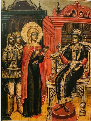 Stradaniia Paraskevy Piatnitsy zhitiinaia ikona XVII veka iz sobraniia Vladimira Nekrasova / The sufferings of Paraskevi of Iconium: a 17th-century hagiographical icon from the collection of Vladimir Nekrasov; : XVII