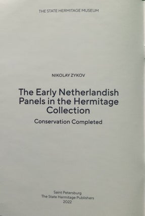 Item #4279 Niderlandskie skladni v ermitazhnom sobranii. K zaversheniiu restavratsii (Early...