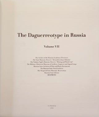 The Daguerreotype in Russia, vol. 7 / Dagerotip v Rossii, tom 7, 9785912380303