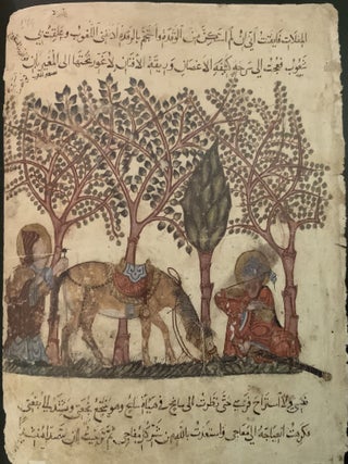 Miniatures of the St. Petersburg manuscript "Maqamat" of al-Hariri