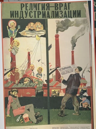 Sovetskii antireligioznyi plakat iz sobraniia Gosudarstvennogo muzeia istorii religii (Soviet antireligious posters from the collection of the State Museum of the History of Religion), 9785907444853