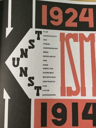 Kunstizmy Khansa Arpa i El Lisistkogo (Khans Arp's and El Lisitskii's Artisms)